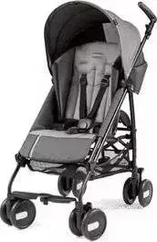 Коляска прогулочная PEG-PEREGO PLIKO MINI , цвет CLASS GREY, (серый) (GL000972202)