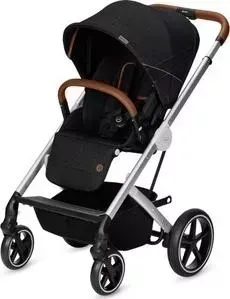 Коляска прогулочная CYBEX Balios S Denim Lavastone Black с дождевиком