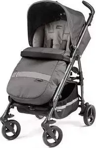 Коляска прогулочная PEG-PEREGO SI COMPLETO , шасси DARK GREY цвет CLASS GREY (серый) (GL000972211)