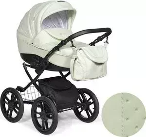 Коляска 2 в 1 Indigo 2 в 1 INDIGO 18 Special Plus 14" Sp 14 (фисташка кожа)