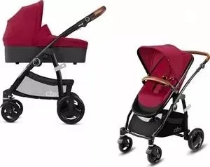 Коляска 2 в 1 CBX by Cybex 2 в 1 Leotie Lux Crunchy Red (518002161)