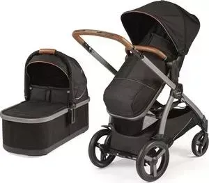 Коляска 2 в 1 PEG-PEREGO 2 в 1 YPSI COMBO EBONY, (черный)
