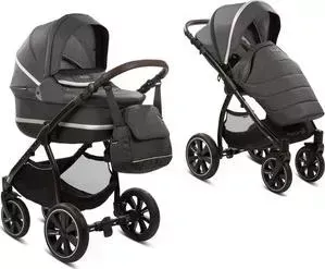 Коляска 2 в 1 Noordi 2 в 1 Sole Sport NEW(Black 840) (123353)