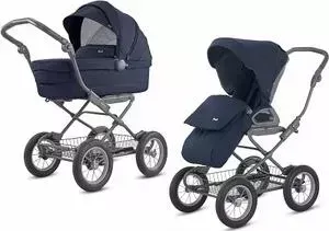Коляска 2 в 1 INGLESINA 2 в 1 Sofia System Duo на шасси Ergo Bike Imperial Blue