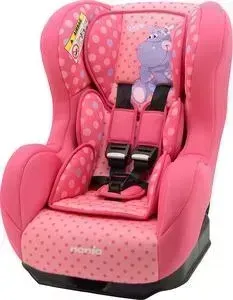 Автокресло NANIA Cosmo Sp 0-18кг Animals Hippo Fushia розовый 086135