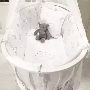 Набор Funnababy для кроватки Luna Chic для колыбели Berlin без матрасика