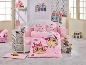 Комплект детского постельного белья Hobby home collection с одеялом поплин COOL BABY, розовый, 100% Хлопок