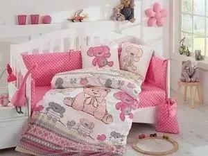Комплект детского постельного белья Hobby home collection поплин TOMBIK, розовый, 100% Хлопок