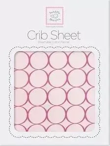 Детская простынь SwaddleDesigns Fitted Crib Sheet Very Berry Mod (SD-436VB)