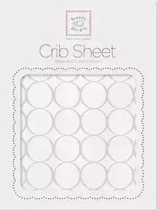 Детская простынь SwaddleDesigns Fitted Crib Sheet Sterlingl Mod (SD-152ST)