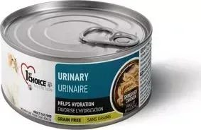 Консервы 1-ST CHOICE Adult Cat Urinary Grain Free Shredded Chicken с курицей при урологии для кошек 85г (102.6.025)