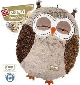 Лежанка GiGwi Snoozy Friendz WarmComfort сова для кошек и собак 57см (75356)