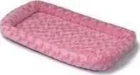 Лежанка Midwest Quiet Time Fashion Pet Bed - Pink 24" плюшевая 61х46 см розовая для кошек и собак
