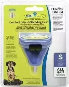 Насадка FURminator FURflex deShedding Head S Comfort Edge Small Dog All Hair против линьки для собак мелких пород с любой длиной шерсти
