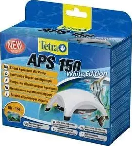 Компрессор Tetra APS 150 Silent Aquarium Air Pomp White Edition для аквариумов 80-150л (белый)