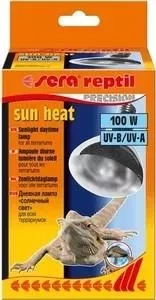 Лампа SERA PRECISION SUN HEAT Sunlight Daytime Lamp UV-B/UV-A дневного света для терраумов 100Вт