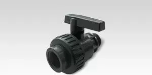 Кран  шаровый * G1 пластик ВР-НР (115.0004.000.0)