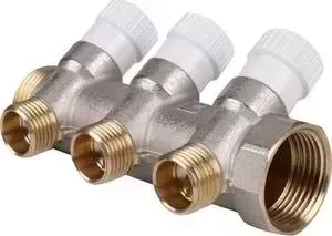 Коллектор STOUT распределительный 1" на 3 выхода 1/2" (SMB 6851 011203)