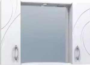 Зеркальный шкаф VIGO Mirella №36 1000 белый