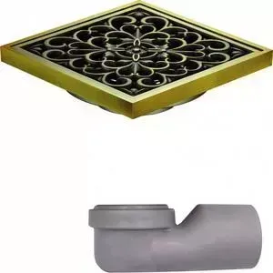 Душевой трап MAGdrain полированная латунь (F06G50-HL)
