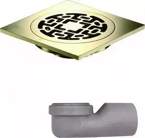 Душевой трап MAGdrain золото (C06G50-ZL)