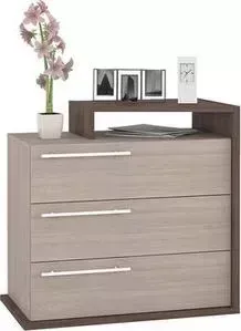 Комод Моби Моника 300 ясень темный/светлый