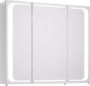 Зеркальный шкаф Aqwella 5 Stars Milan 80x70 белый (Mil.04.08)