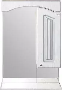 Зеркальный шкаф Mixline Крит 55 патина серебро (2405175331344)