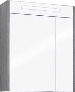 Зеркальный шкаф АКВАТОН Сильва 60 дуб фьорд (1A216202SIW60)