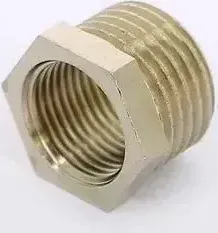 Футорка Uni-Fitt НВ 2" x 1/2" никелированная (604N7200)