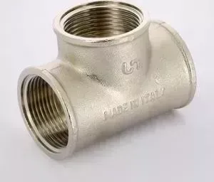 Тройник Uni-Fitt В 1"1/4 никелированный (615N5550)
