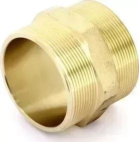 Ниппель Uni-Fitt редукционный НР 2" x 1 1/2" латунный (600G7600)