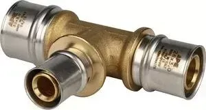 Тройник STOUT переходной 32х20х26 для металлопластиковых труб прессовой (SFP-0005-322026)