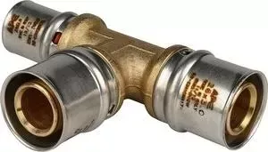 Тройник STOUT переходной 26х26х20 для металлопластиковых труб прессовой (SFP-0005-262620)