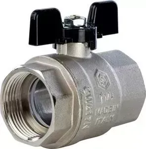 Кран STOUT шаровой полнопроходной ВР ручка бабочка 1" 1/4 (SVB-0002-000032)