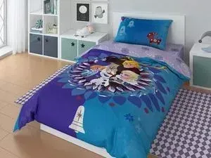 Комплект постельного белья Disney 1,5 сп, поплин, Olaf family (723652)