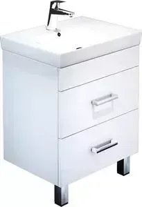 Тумба с раковиной IDDIS с Custo 550 напольная (CUS55W0i95K)