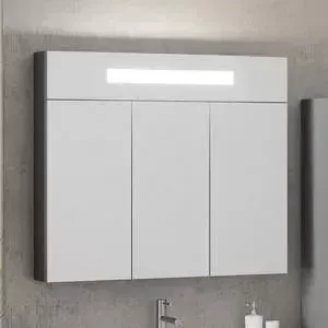 Зеркальный шкаф SMILE Кристалл 90 (Z0000010381)