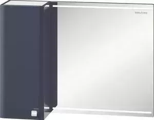 Зеркальный шкаф EDELFORM Нота 83x63 с подсветкой, серый (35810)