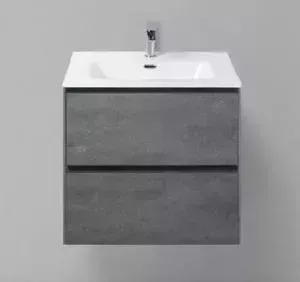 Тумба под раковину BELBANGO Pietra 60x53,5 stucco cemento (PIETRA-600-2C-SO-SCM)