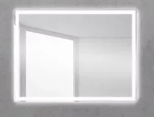 Зеркало BELBANGO Spc 90 с подсветкой (SPC-GRT-900-600-LED-BTN)