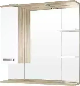 Зеркальный шкаф Style line Ориноко 80 с подсветкой (2000949087757)