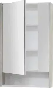 Зеркальный шкаф АКВАТОН Рико 65 белый/ясень фабрик (1A215202RIB90)