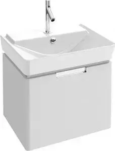 Тумба под раковину JACOB DELAFON Reve 57,3x43,5x44,5 см, белый блестящий (EB1130-G1C)
