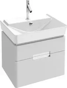 Тумба под раковину JACOB DELAFON Reve 57,3x43,5x44,5 см, белый блестящий (EB1134-G1C)