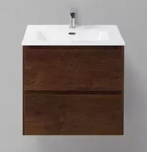 Тумба с раковиной BELBANGO с Pietra 60x50 Polissandro (PIETRA-600-2C-SO-PL, BB600ETL)