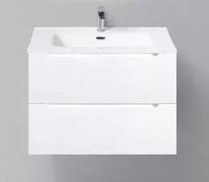 Тумба с раковиной BELBANGO с Etna 71.5x46 Bianco lucido (ETNA-700-2C-SO-BL-P, BB700ETL)