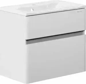 Тумба с раковиной EDELFORM с Амата 80x45 белая (1-776-00-PR80, 10.010.00800.001)