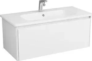 Тумба с раковиной OWL 1975 с Malaren 100,4x48 см, белый лак (OW03.04.05, 641235)