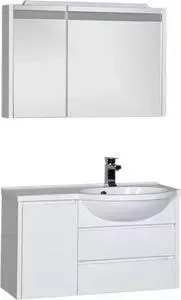 Мебель для ванной AQUANET Лайн 90 R белый